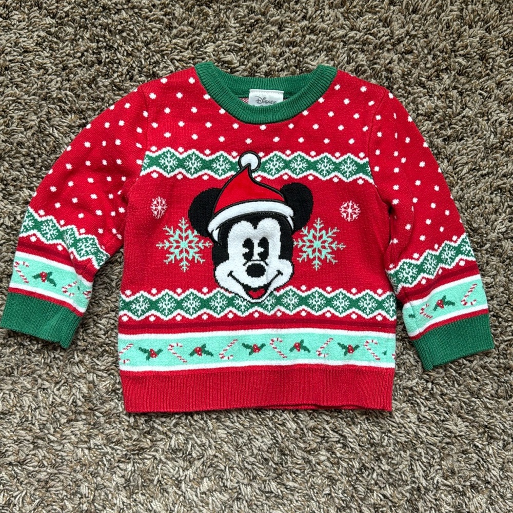 Mickey Mouse Christmas Sweater